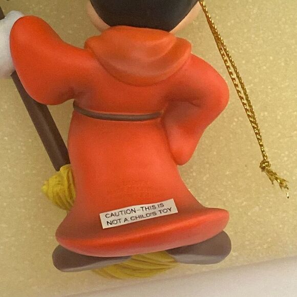 Grolier Disney President's Edition Mickey Mouse from Fantasia Ornament with Box - Picture 5 of 8